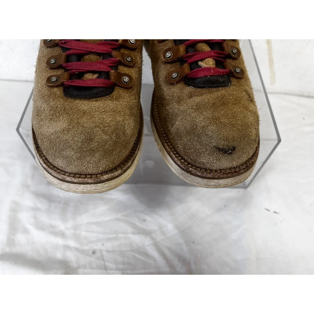 Cole Haan Zerogrand British Tan Hiker leather water Resistant Boot Size